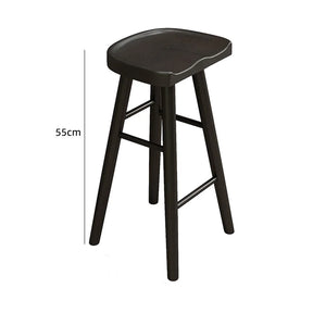 Haldor Tréhækistóll - 1 Luxury Nordic Wood Bar Stool