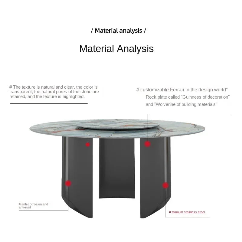 Liúxīng Hángyù - Luxury Chinese Dining Table