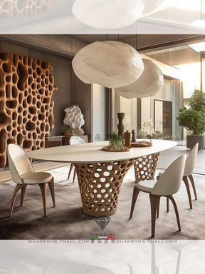 Zayane Almara - Luxury Moroccan Dining Table Set