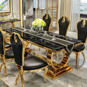 Zahra Almahar Mughlazah - Luxury Moroccan Dining Table Set