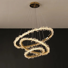 Kristallring Lyxkrona - Luxury Nordic Crystal Ring Chandelier