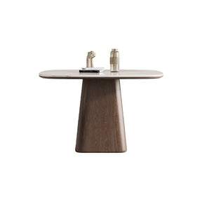 Skjoldbjerg Marmortræ Bord - Luxury Wood/Marble Nordic Dining Table