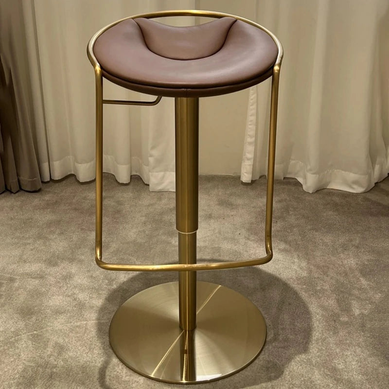 Hemming Gullbunn Stol - 4 Gold Luxury Nordic Bar Stools