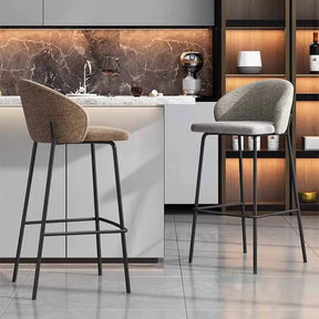 Ragnald Velvetcrest - 1 Luxury Nordic Bar Stool