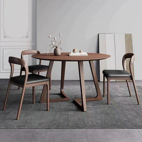 Lyxig Nordanväv Stol - 1 Luxury Nordic Wooden Dining Chair