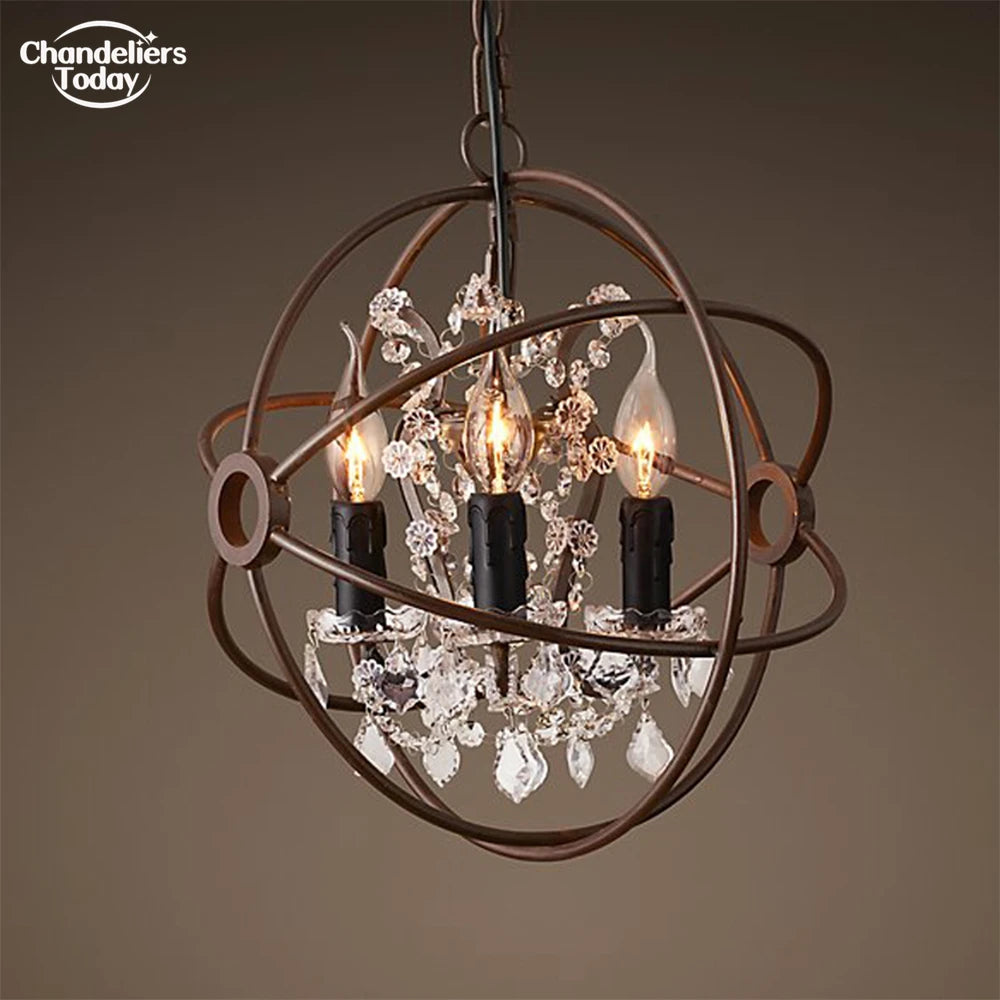 Haldor Krystallglobe Lux - Luxury Nordic Orb Chandelier