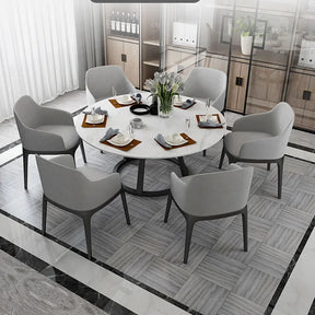 Gullmarmor Middagsbord Sett - Luxury Nordic Dining Table Set