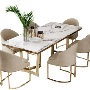 Høytidelig Nordsk Spisebord Ensemble - Luxury Nordic Dining Table Set