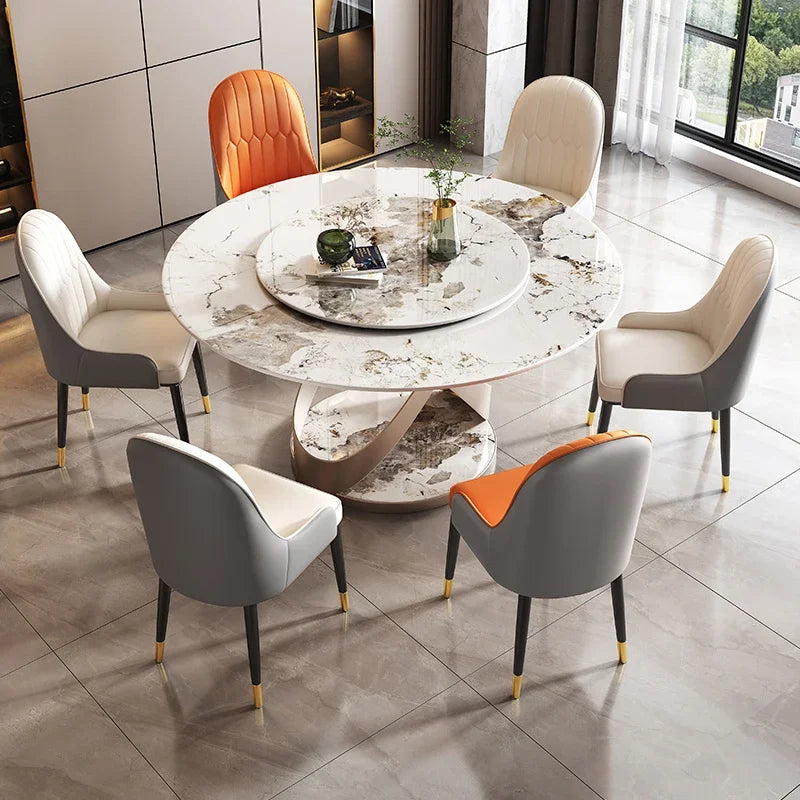 Zahra Al-Andalus - Luxury Moroccan Marble Dining Table