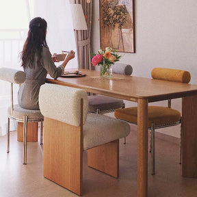 Havstjern Eikbord - Luxury Nordic Wood Dining Table