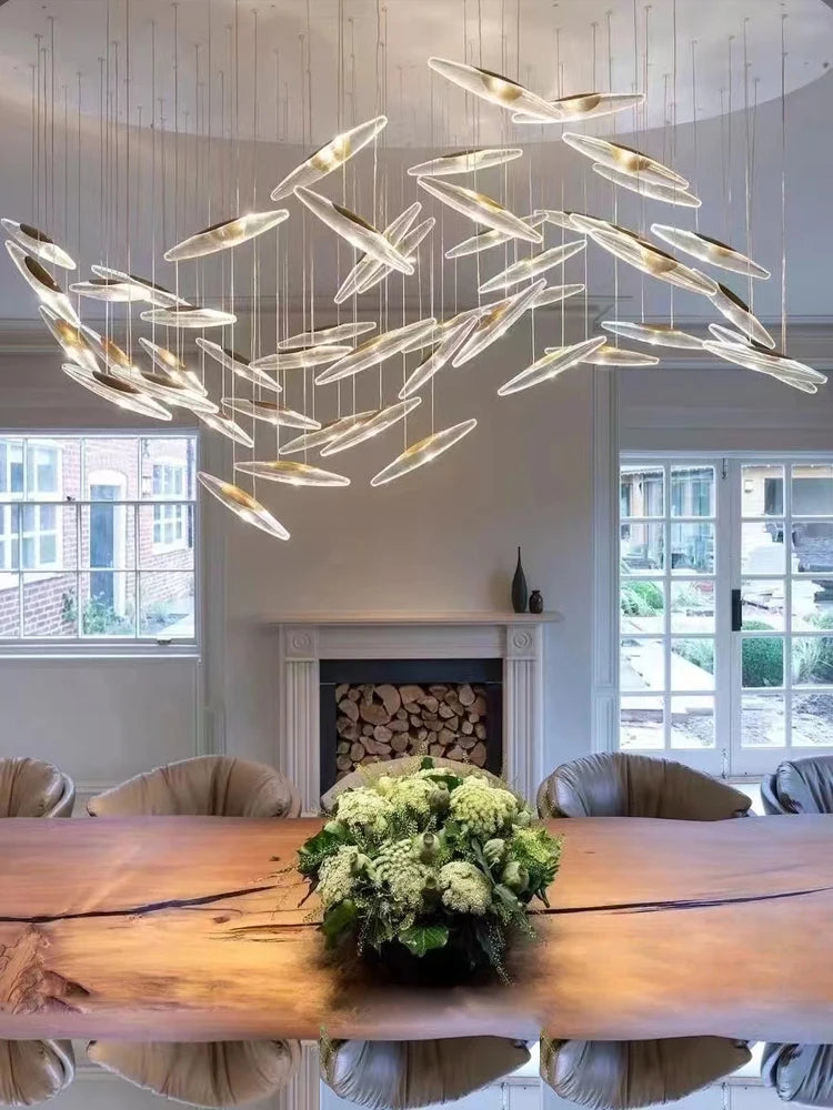 Krystallprydet Kjøkkenkrone - Luxury Nordic Crystal Chandelier