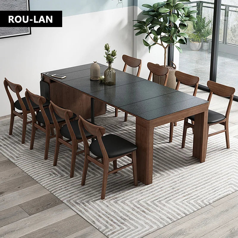 Sammenleggbar Praktbord - Luxury Nordic Foldable Dining Table