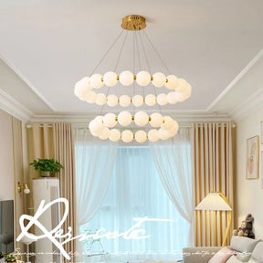 Perlehimmel Pendlamper - Luxury Nordic Pearl Pendant Lights