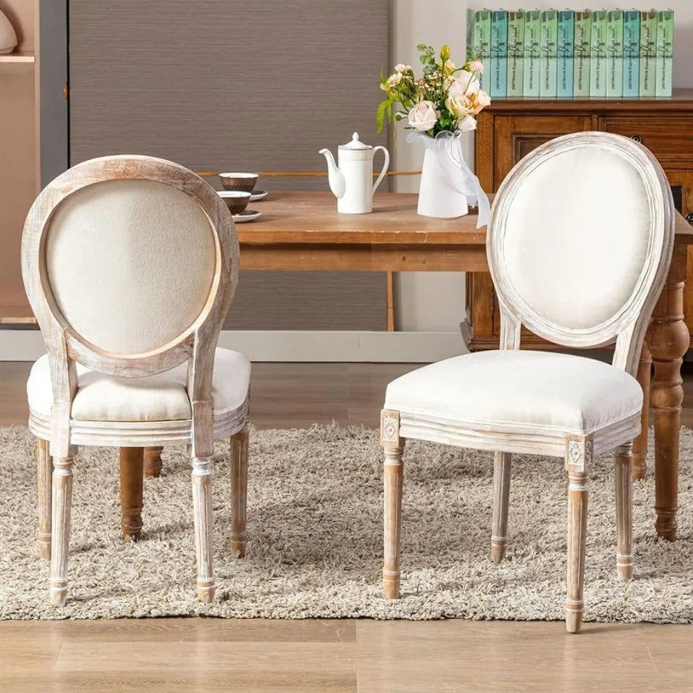 Chaise de Luxe Rétro - 2 Luxury French Dining Chair Set