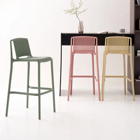 Runar Lettstol - 3 Simple Nordic Bar Stools - Green