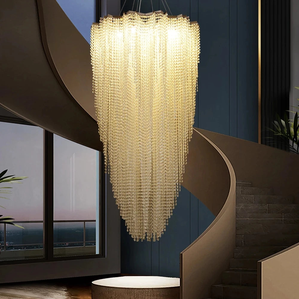 Hjartekrone Kristallglans - Luxury Nordic Chandelier