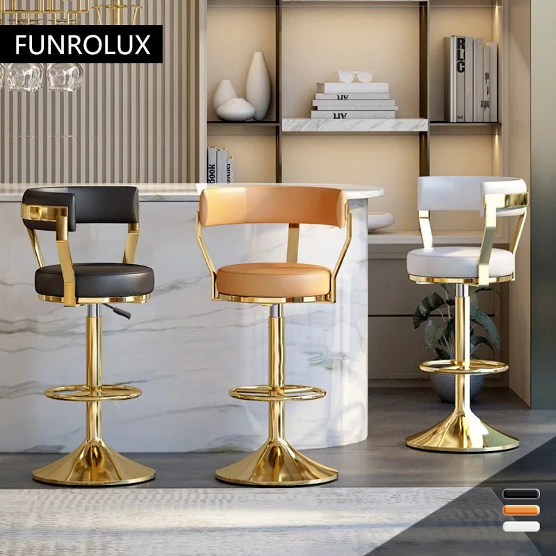 Sigrun Gullbunnstol - 3 Luxury Nordic Bar Stools