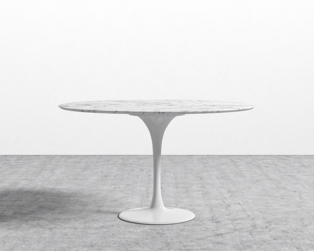 Tulip Table Round - Carrara, 36 inch