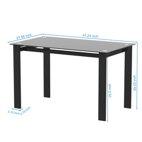 Enkel Spisebord Ensemble - Simple Nordic Dining Table Set