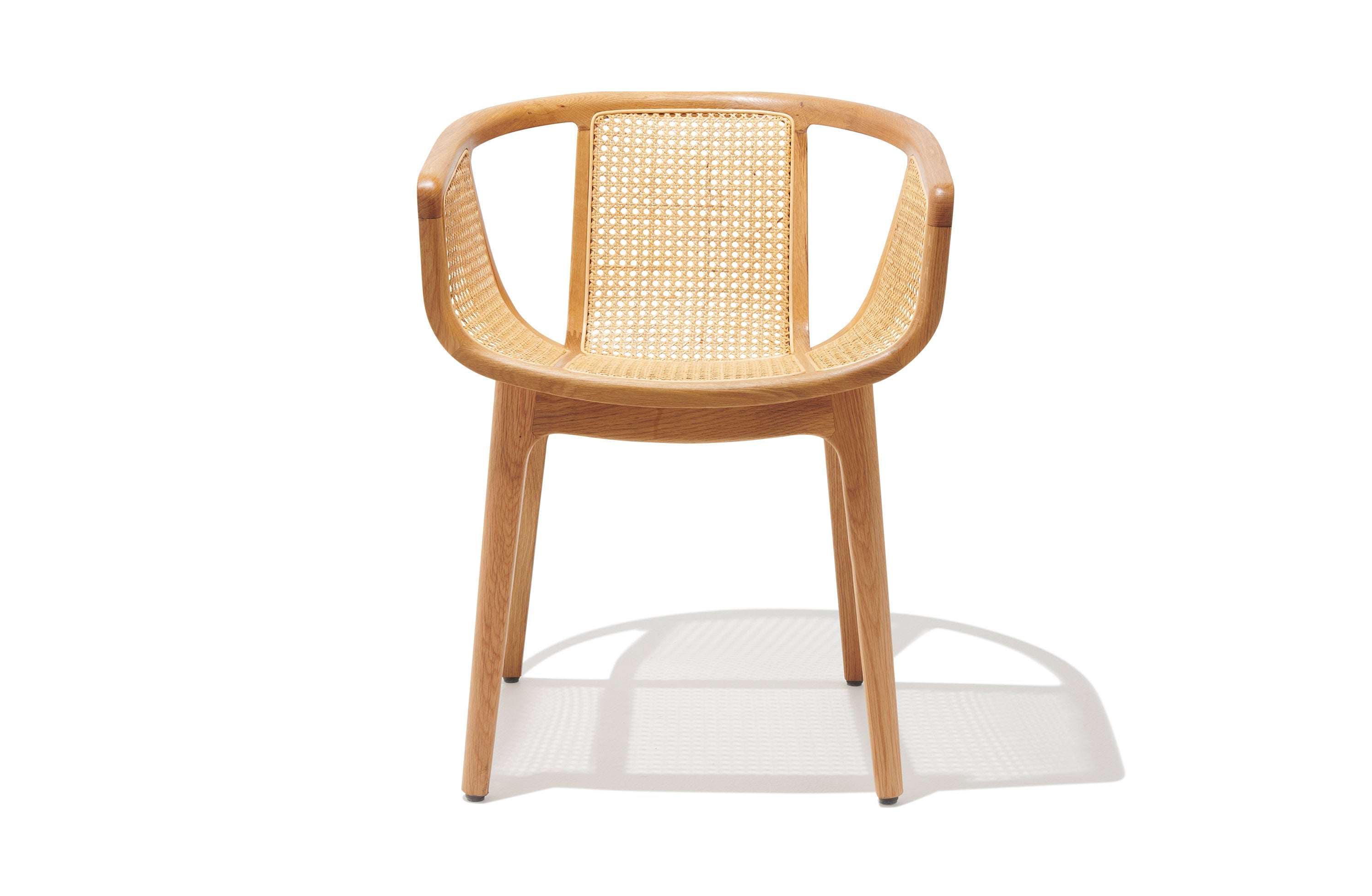Slope Cane Dining Chair