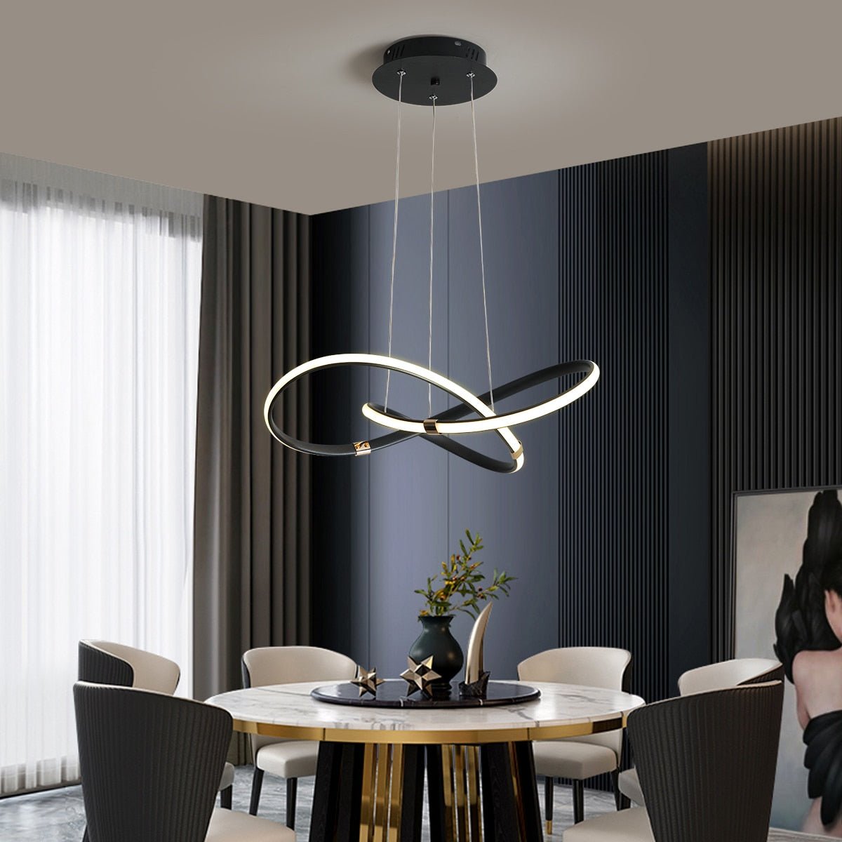 Dia LED Kitchen Table Lighting - Alexa Compatible - FuturKitchen